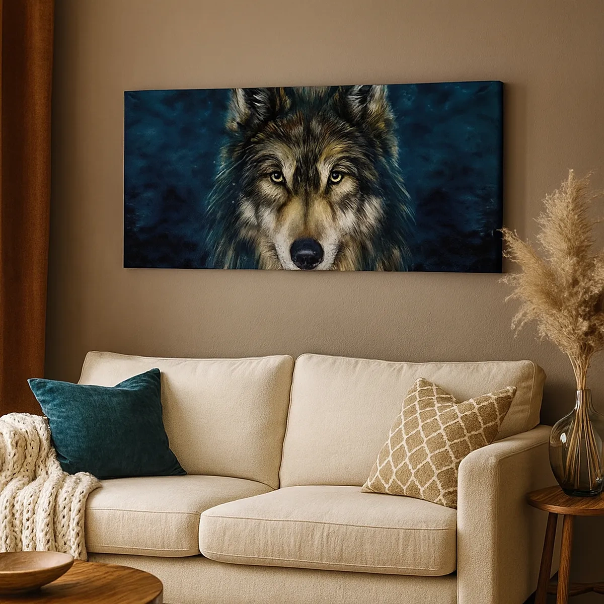 Impression sur toile - Image sur toile - Alpha? Et oméga - 30x30 cm