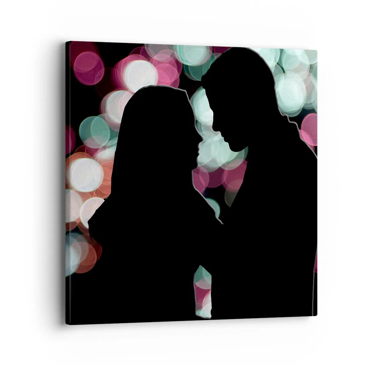 Impression sur toile - Image sur toile - Oui! - 40x40 cm