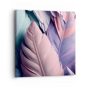 Impression sur toile - Image sur toile - Oiseau chic - 30x30 cm