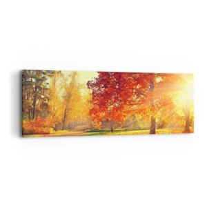 Impression sur toile - Image sur toile - Le roux est beau - 90x30 cm
