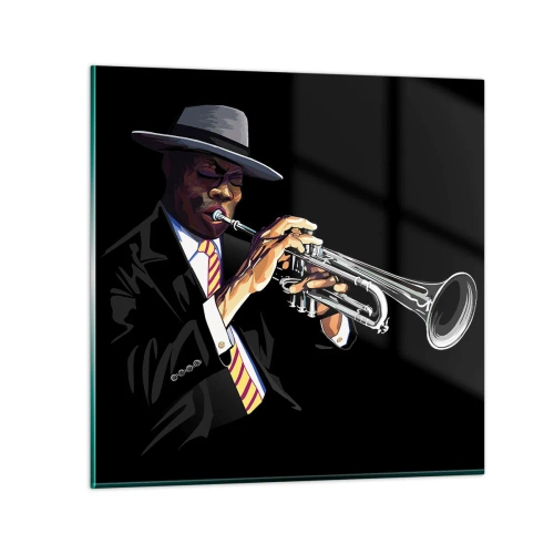 Impression sur verre - Image sur verre - Le charme de la vieille école - 40x40 cm