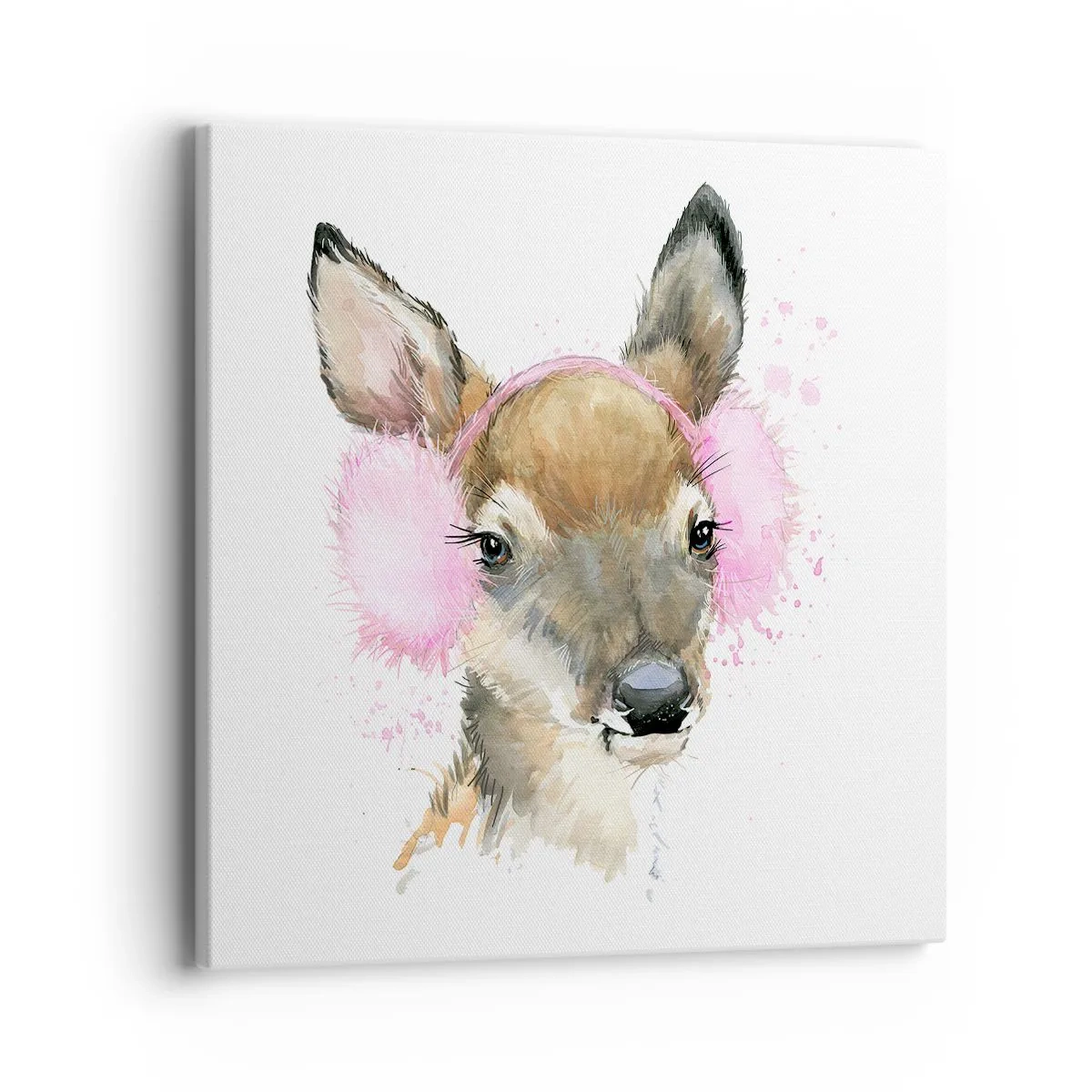 Impression sur toile - Image sur toile - Et le gel n'effraie plus - 40x40 cm