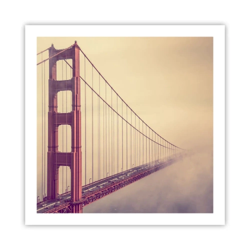 Affiche - Poster - Entre ciel et terre - 60x60 cm