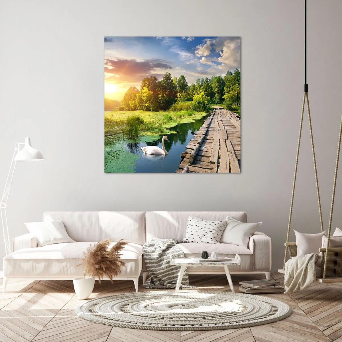 Impression sur toile - Image sur toile - L'été, l'été partout - 30x30 cm