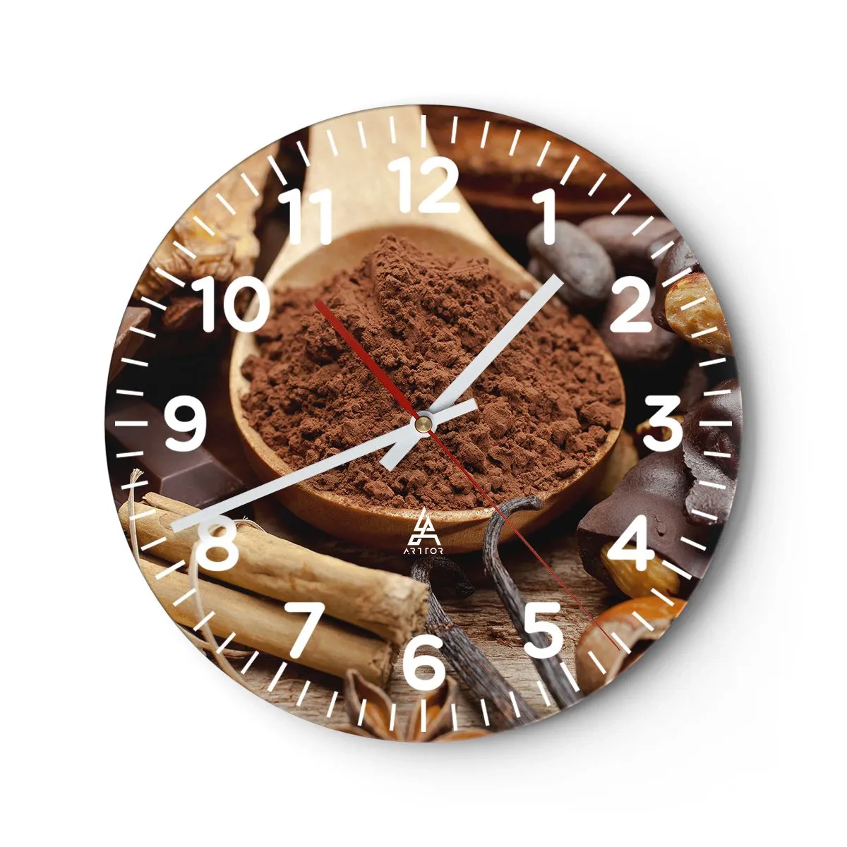 Horloge murale - Pendule murale - La meilleure pour les chagrins - 40x40 cm