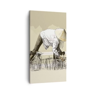 Impression sur toile - Image sur toile - Récolte réussie - 45x80 cm