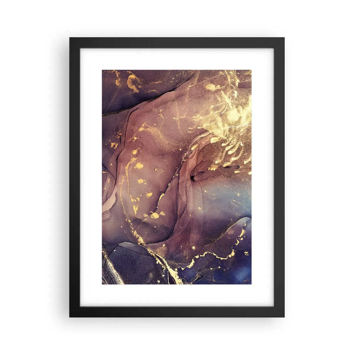 Affiche dans un cadre noir - Poster - Matière et esprit - 30x40 cm