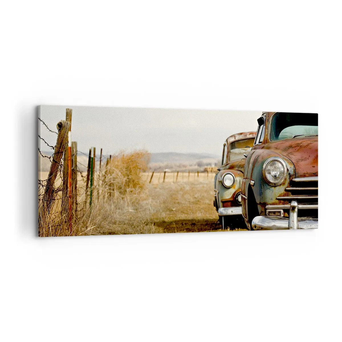 Impression sur toile - Image sur toile - Repos bien mérité - 100x40 cm