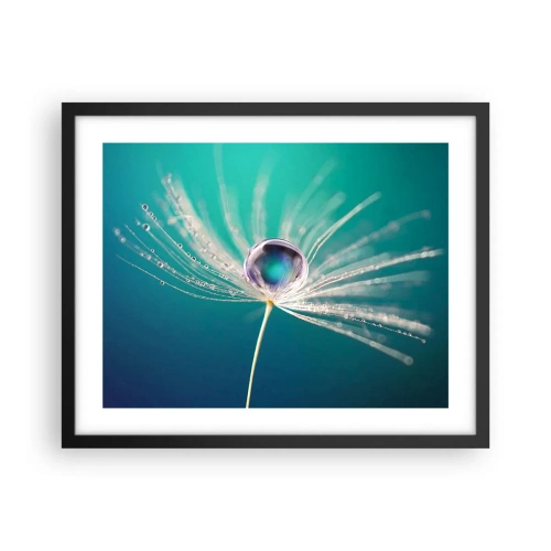 Affiche dans un cadre noir - Poster - Moment mystique - 50x40 cm