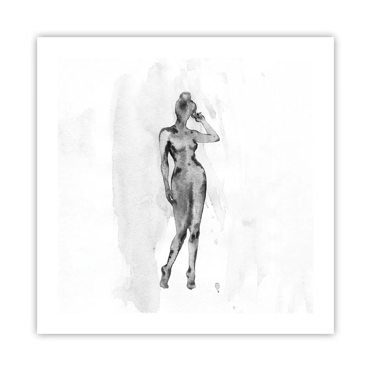 Affiche - Poster - Etude de l'idéal de la féminité - 50x50 cm