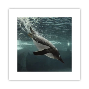 Affiche - Poster - Bienvenue dans mon monde - 30x30 cm