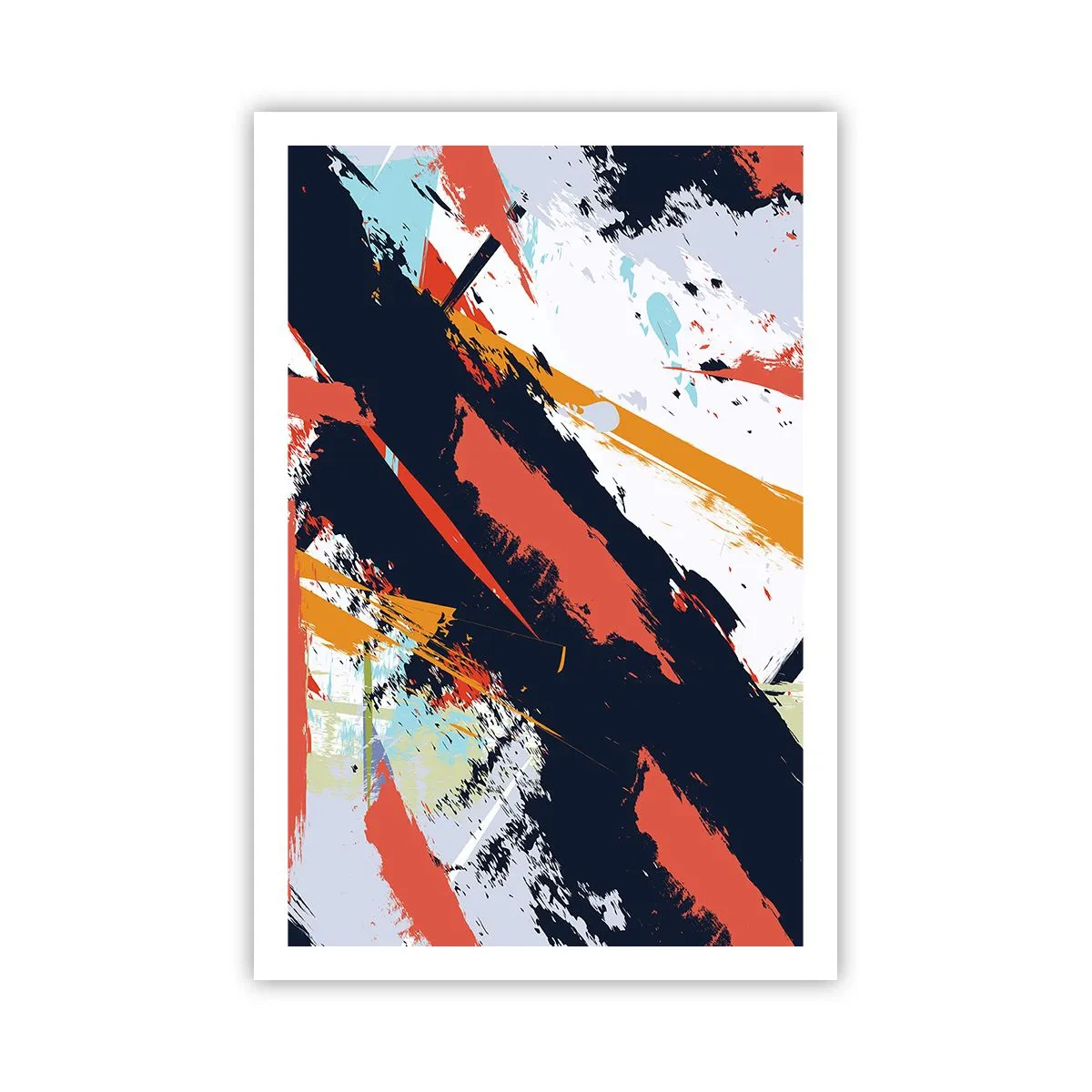 Affiche - Poster - Composition dynamique - 61x91 cm