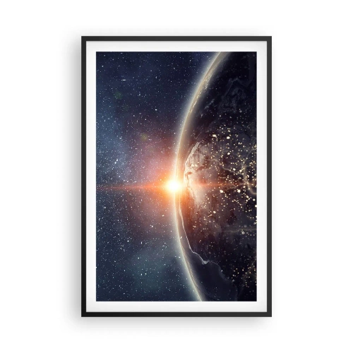 Affiche dans un cadre noir - Poster - Dans une nouvelle perspective - 61x91 cm