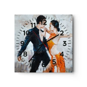 Horloge murale - Pendule murale - Dirty dancing - 40x40 cm
