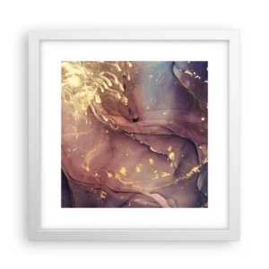 Affiche dans un cadre blanc - Poster - Matière et esprit - 30x30 cm