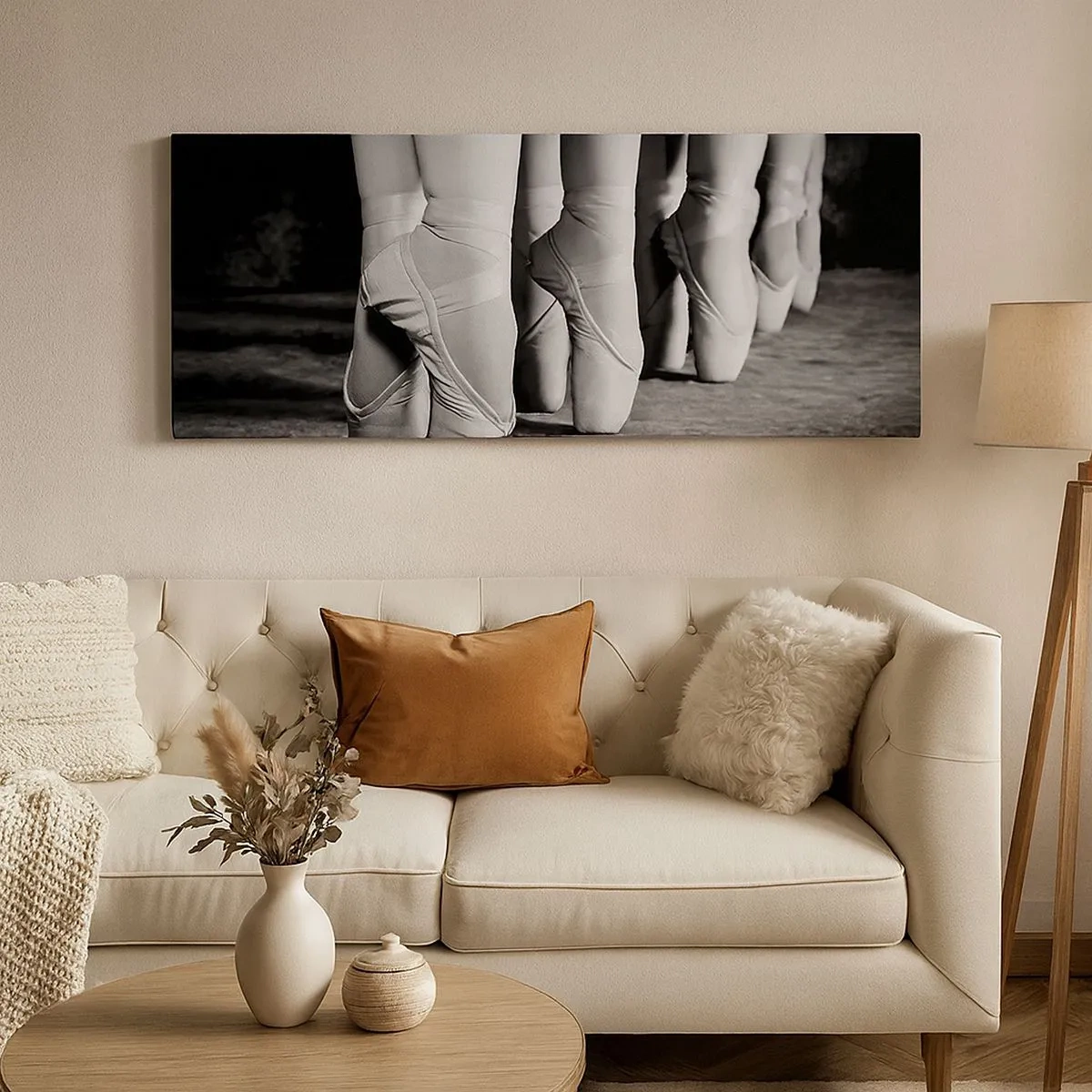 Impression sur toile - Image sur toile - Ensemble, simple - 100x40 cm