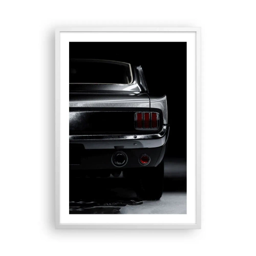 Affiche dans un cadre blanc - Poster - Le charme du classique - 50x70 cm