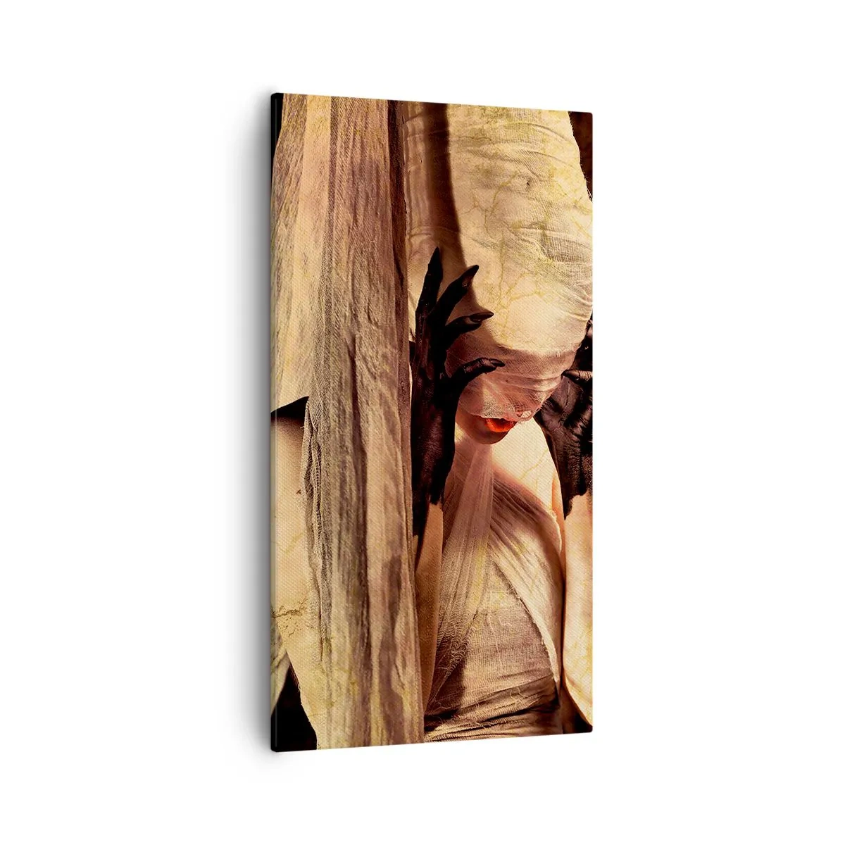 Impression sur toile - Image sur toile - Entre le bon et le mauvais - 55x100 cm