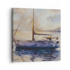 Impression sur toile - Image sur toile - Soirée sur la baie - 30x30 cm