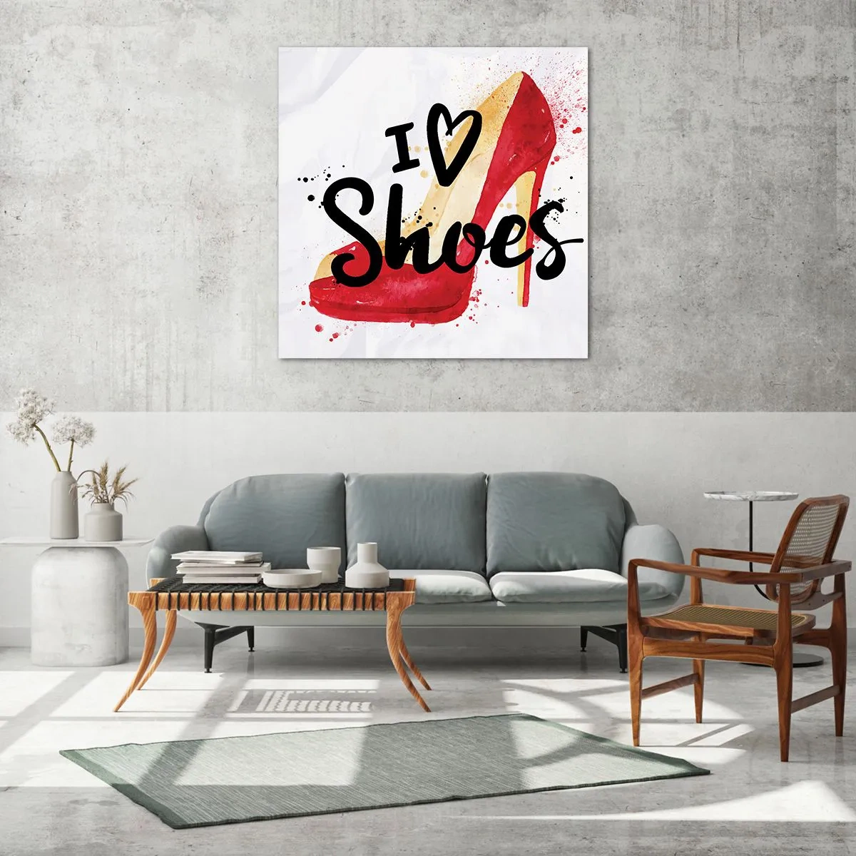 Impression sur verre - Image sur verre - L'amour a plusieurs noms - 70x70 cm