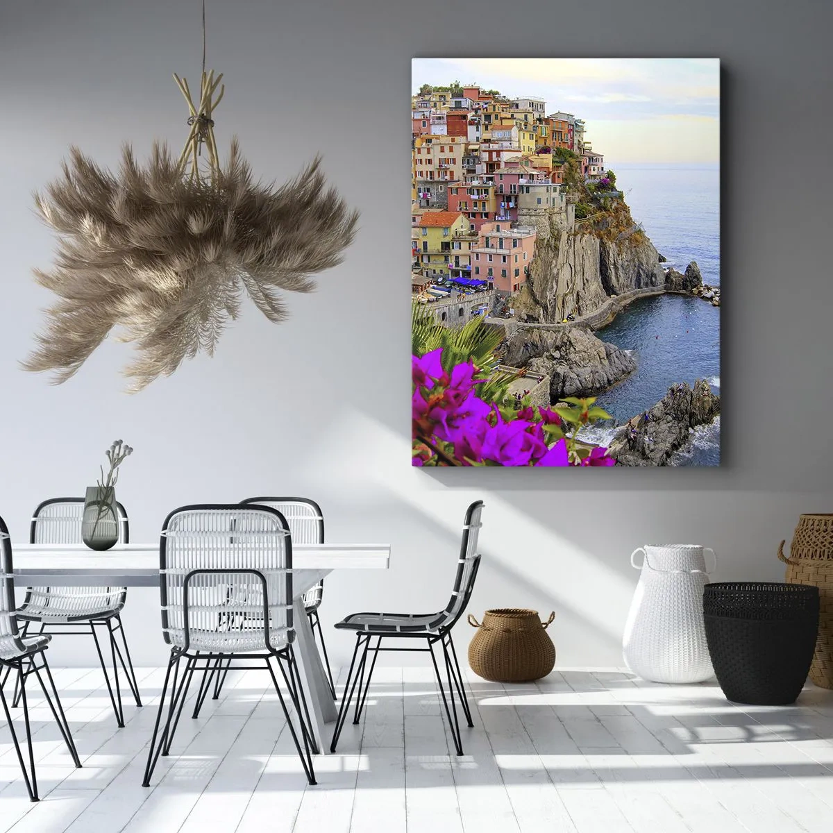 Impression sur toile - Image sur toile - La ville qui rit - 45x80 cm