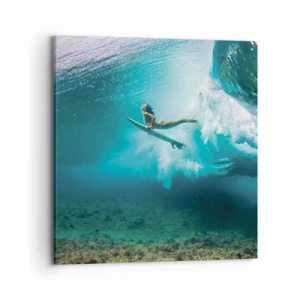 Impression sur toile - Image sur toile - Monde sous marin - 70x70 cm