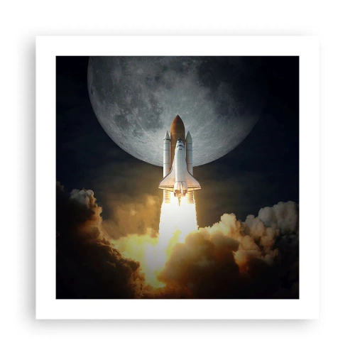 Affiche - Poster - Le début d'une aventure surnaturelle - 50x50 cm