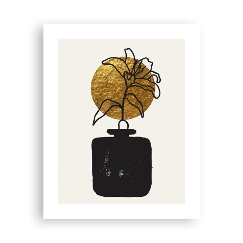 Affiche - Poster - La beauté vaut son pesant d'or - 40x50 cm