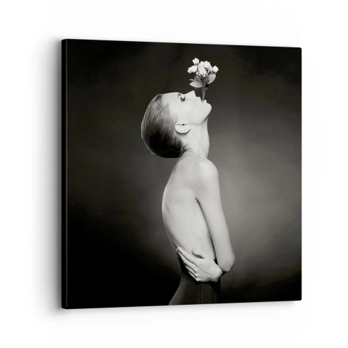 Impression sur toile - Image sur toile - Elégance excentrique - 30x30 cm