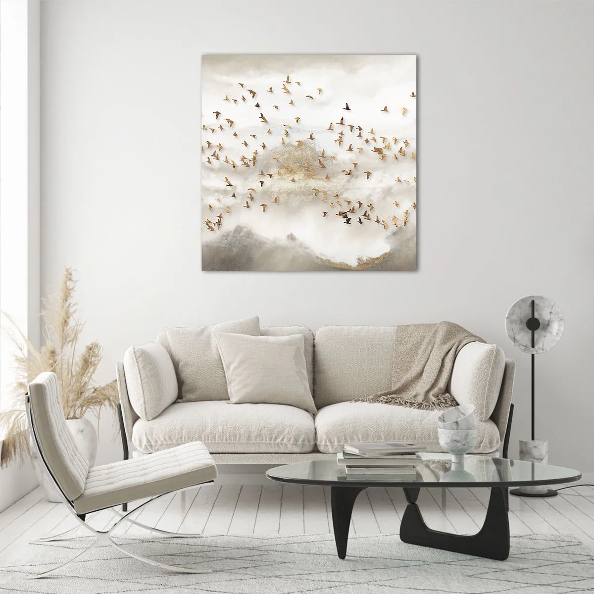 Impression sur verre - Image sur verre - Il est l'heure… - 30x30 cm