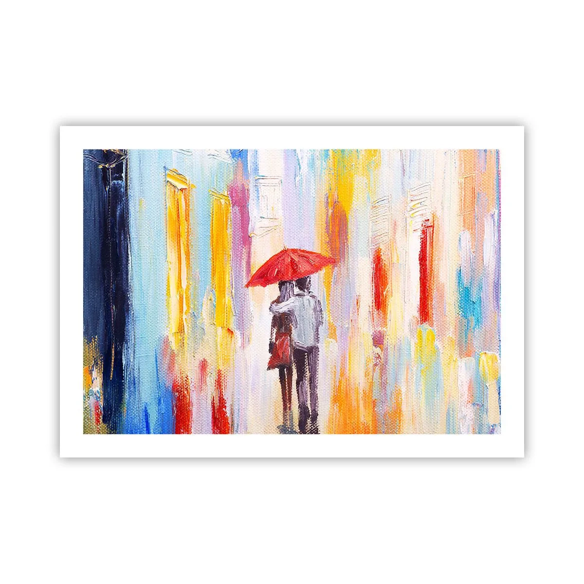 Affiche - Poster - Qu'il pleuve encore - 70x50 cm