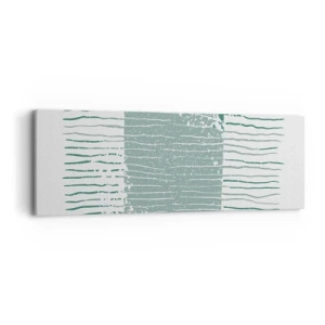 Impression sur toile - Image sur toile - Abstraction de la mer - 90x30 cm