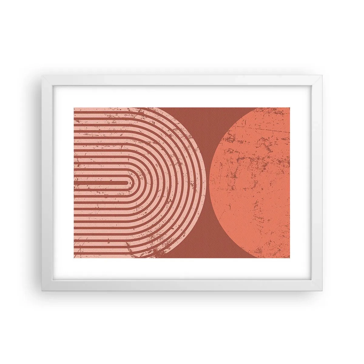 Affiche dans un cadre blanc - Poster - Une relation proche - 40x30 cm