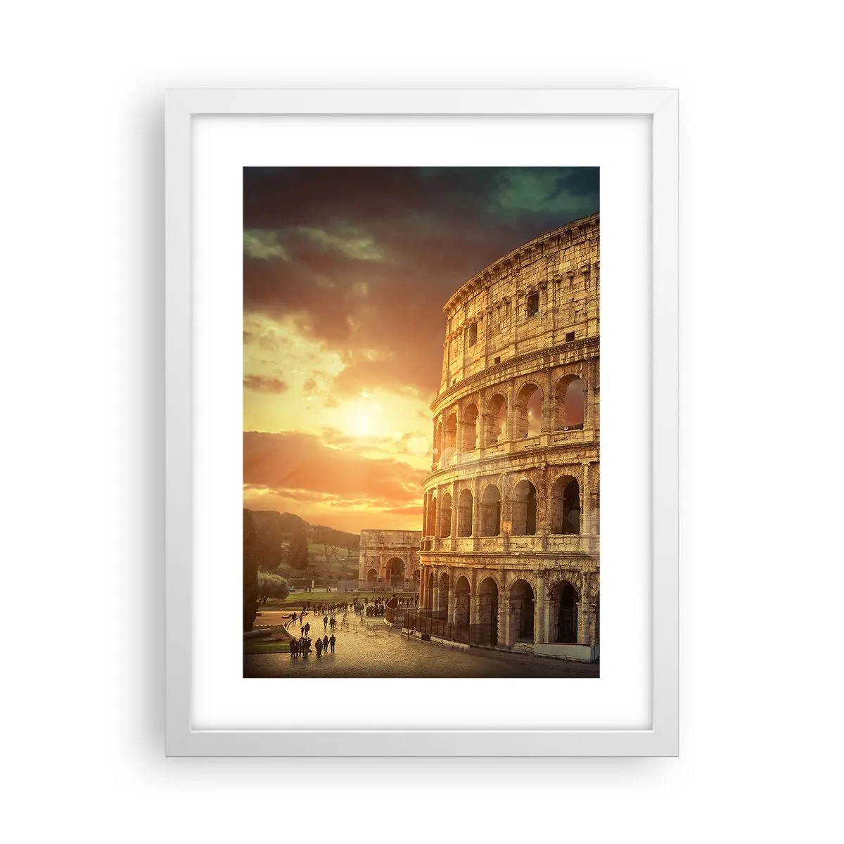 Affiche dans un cadre blanc - Poster - Une impression colossale - 30x40 cm