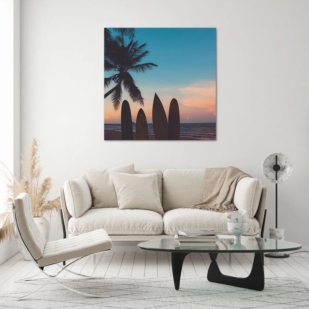 Impression sur verre - Image sur verre - Demain sera amusant aussi - 60x60 cm