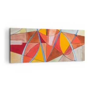 Impression sur toile - Image sur toile - Le carrousel, le carrousel des rêves - 100x40 cm