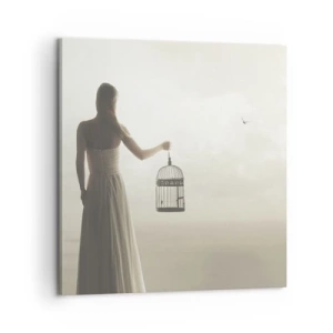 Impression sur toile - Image sur toile - Soi libre - 60x60 cm