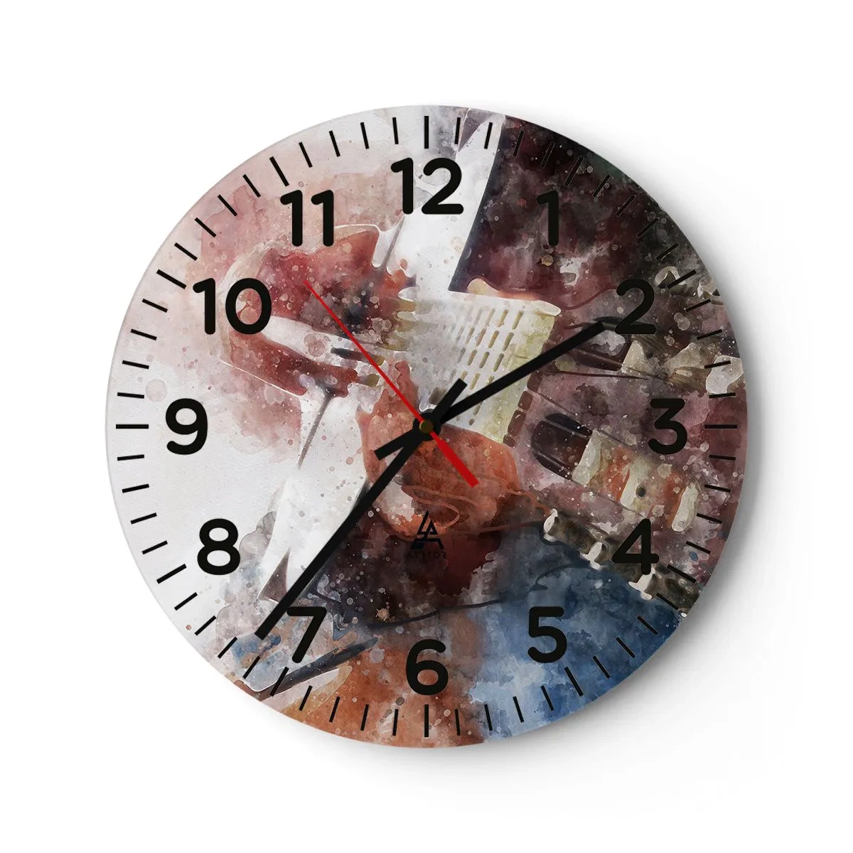Horloge murale - Pendule murale - Et qu'en pensez-vous ? - 30x30 cm
