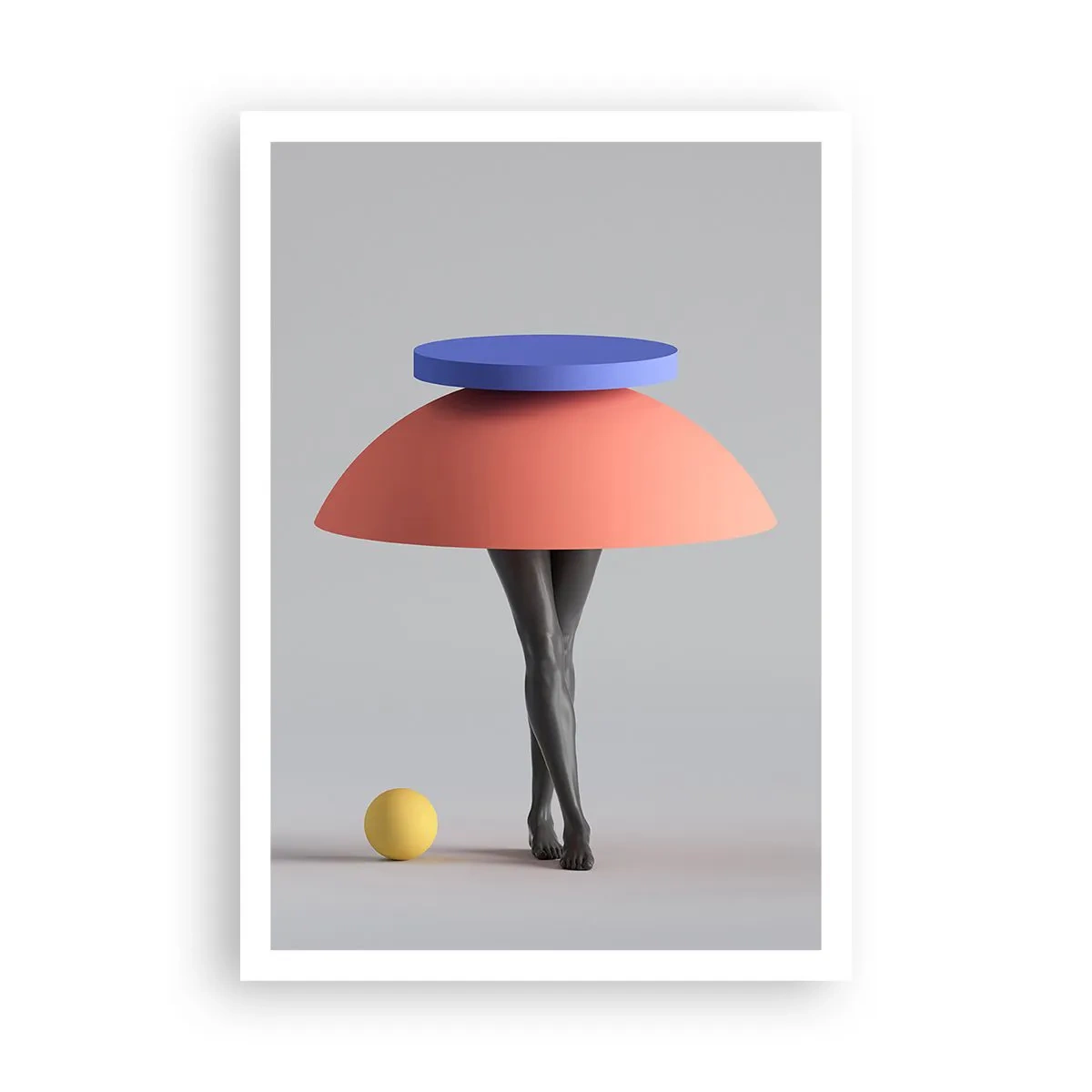 Affiche - Poster - Composition surréaliste - 70x100 cm