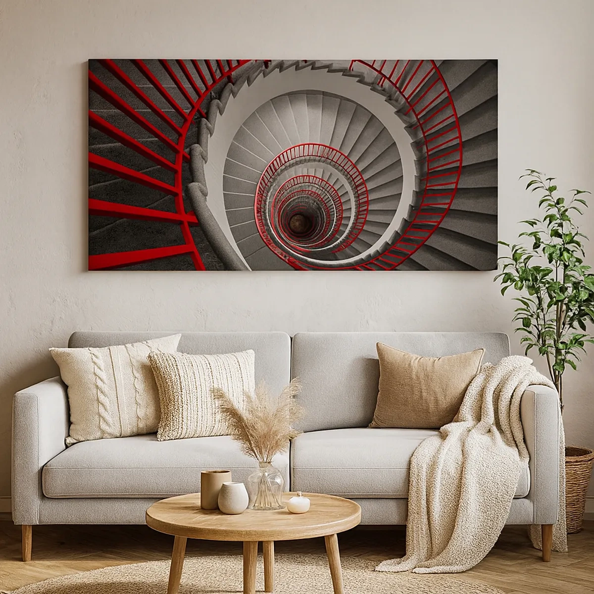 Impression sur toile - Image sur toile - Amusement architectural - 30x30 cm