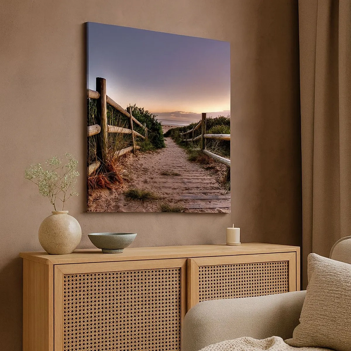 Impression sur toile - Image sur toile - On voit déjà le but - 30x30 cm