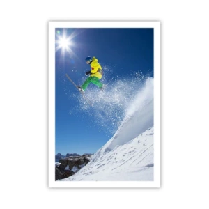 Affiche - Poster - Danse avec les montagnes - 61x91 cm