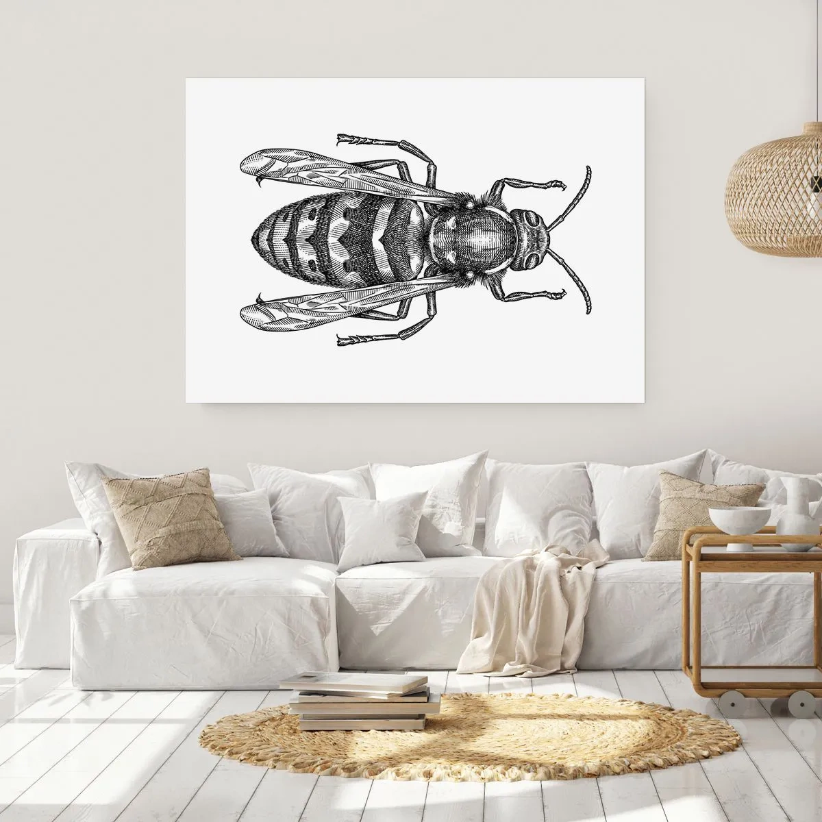 Affiche - Poster - D'une planète d'insectes - 50x40 cm