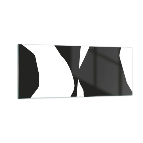 Impression sur verre - Image sur verre - Positif négatif - 100x40 cm