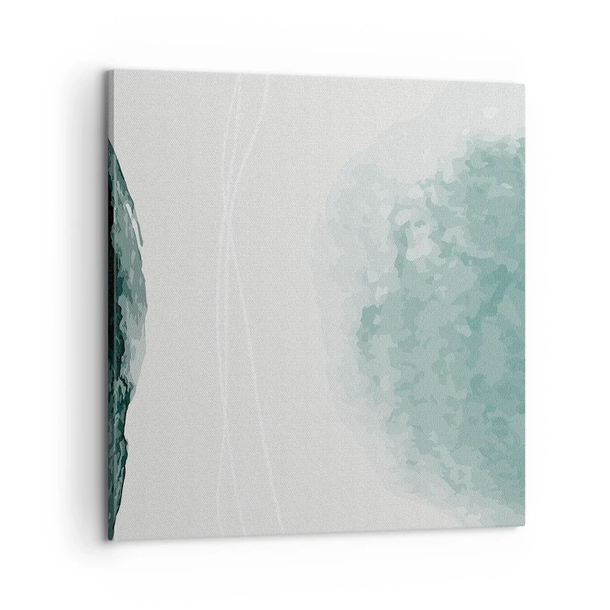 Impression sur toile - Image sur toile - Rencontre avec le brouillard - 60x60 cm