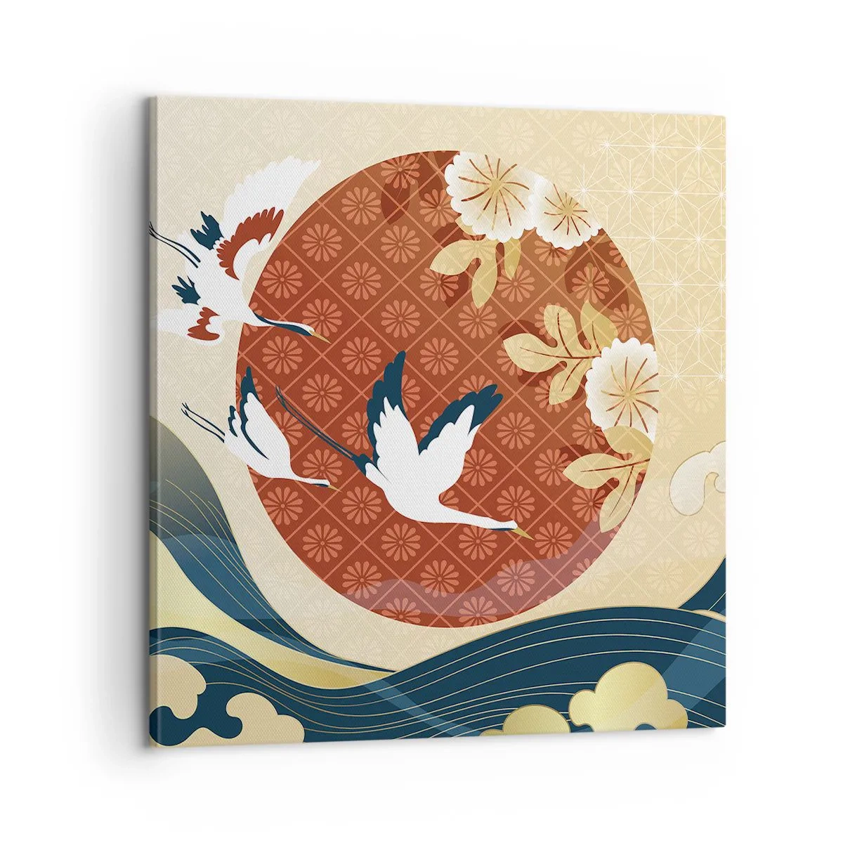 Impression sur toile - Image sur toile - Conte japonnais - 60x60 cm