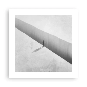 Affiche - Poster - Un objectif clair - 40x40 cm