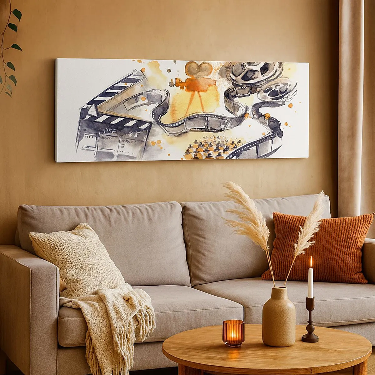 Impression sur toile - Image sur toile - Au pays des rêves - 100x40 cm