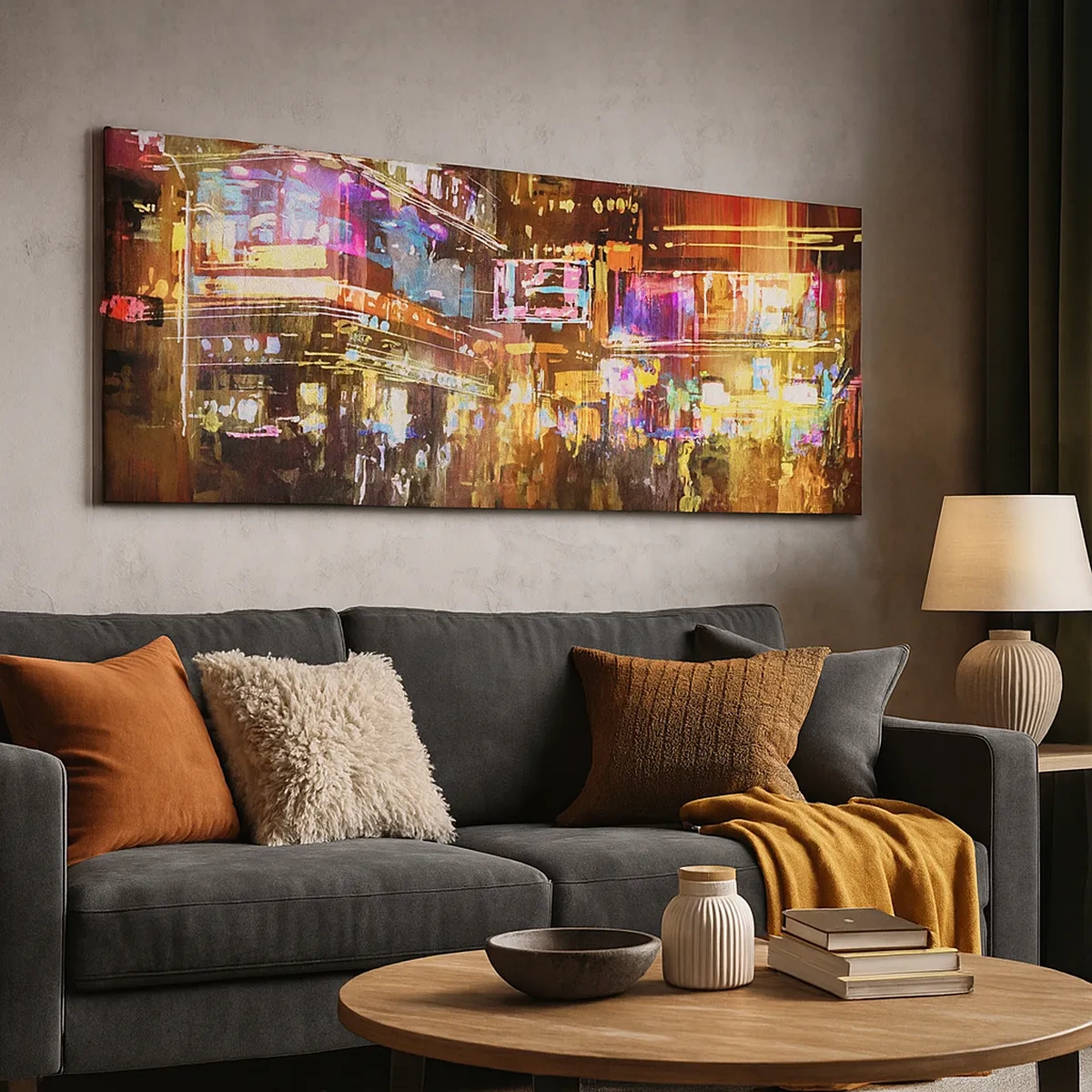 Impression sur toile - Image sur toile - Dans une mer de lumière - 30x30 cm