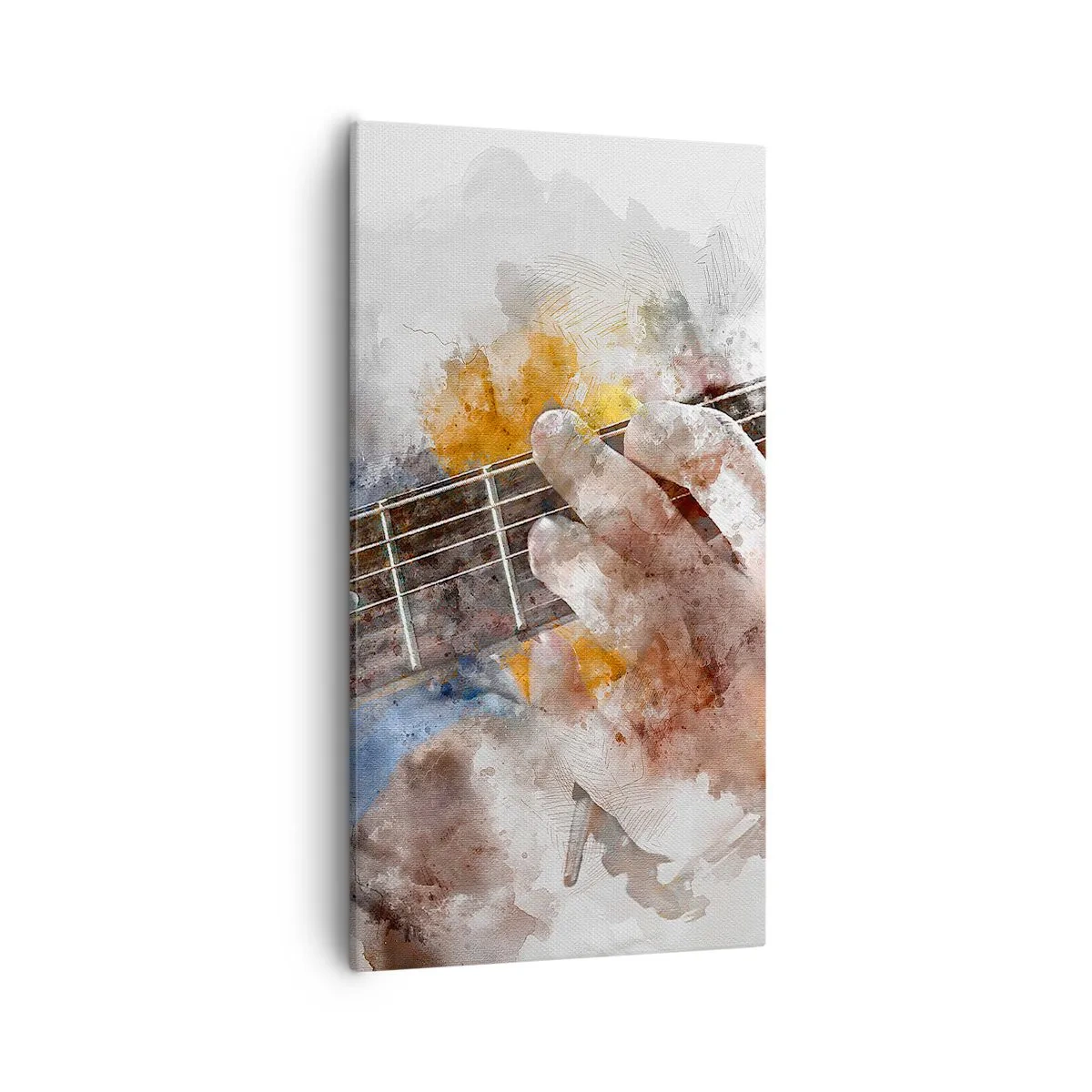 Impression sur toile - Image sur toile - La poésie entre les cordes - 55x100 cm